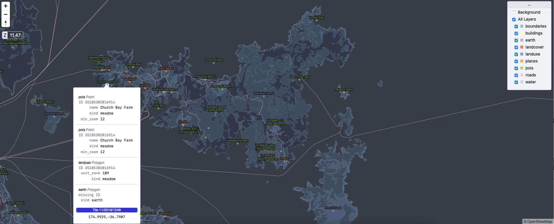 Map preview showing expected result at this stage